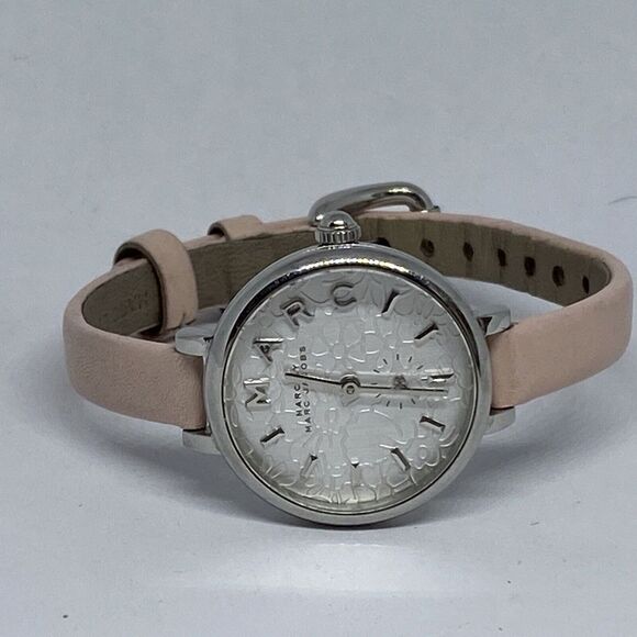 Marc Jacobs Sally MJ1420 Women's Pink Leather Analog Dial Quartz Watch OP710 - Picture 7 of 12